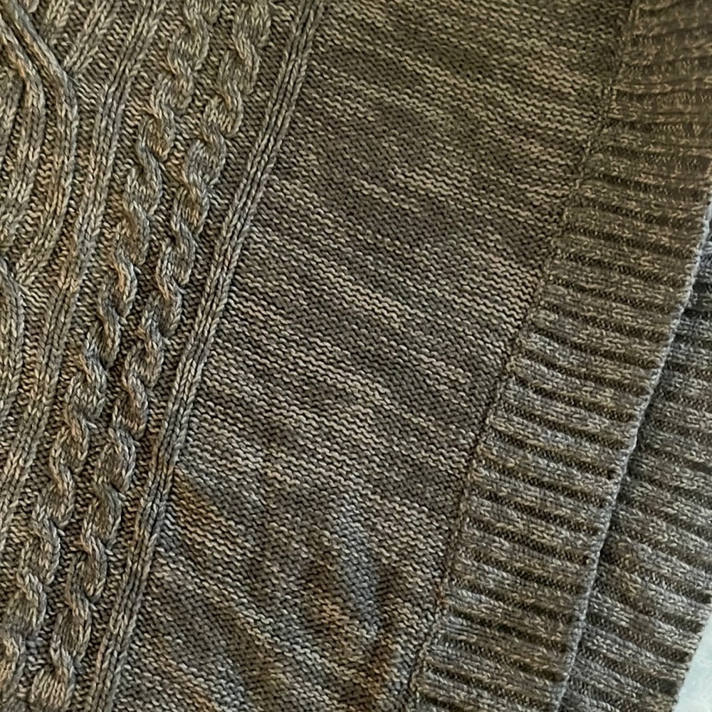 Sonoma Turtle Neck Coverup Pancho/Shawl Size PS/PM - Picture 5 of 6